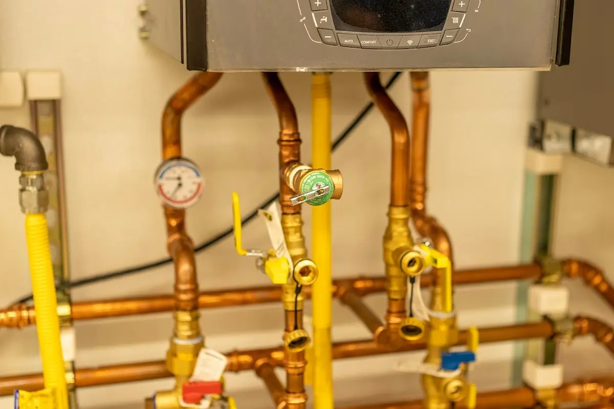 Licensed technician providing Slab Leak Repair for a homeowner in Burlington